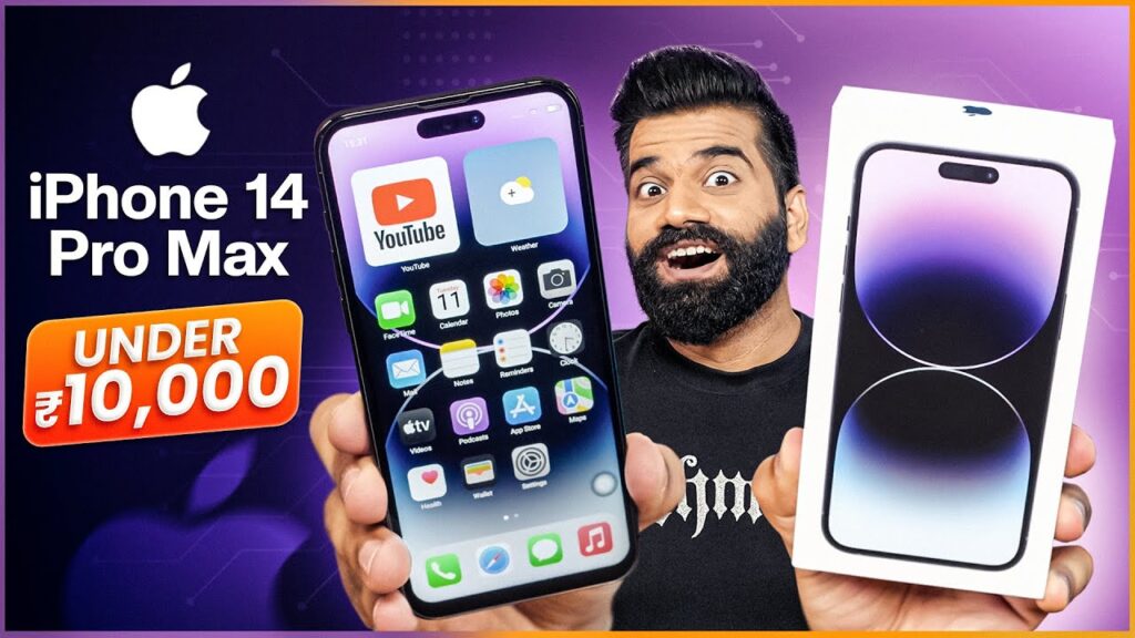 Apple iPhone 14 Pro Max in INR 10,000🔥🔥🔥